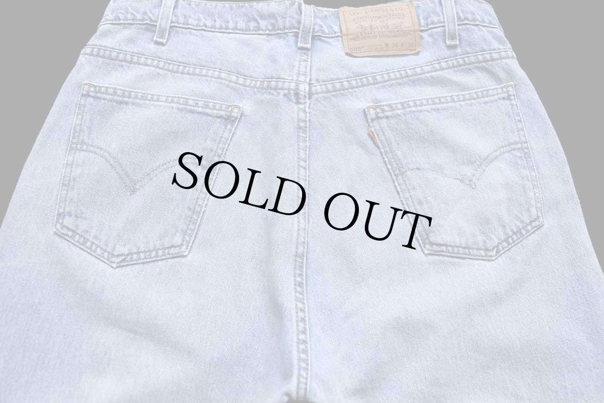 画像5: 90s メキシコ製 Levi'sリーバイス 505 デニムパンツ W36 L30★160 (5)