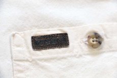画像5: 90s carharttカーハート ボタンダウン 半袖 コットン ワークシャツ 生成り (5)