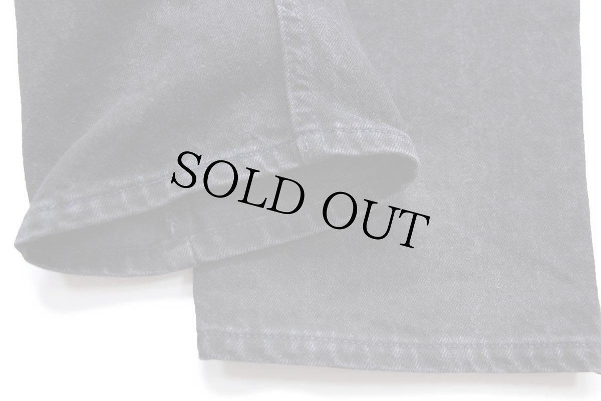 画像7: 90s USA製 Levi'sリーバイス 560 ブラック デニムパンツ W36 L30★01 (7)