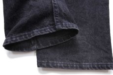 画像7: 90s USA製 Levi'sリーバイス 560 ブラック デニムパンツ W36 L30★01 (7)
