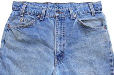 画像4: 90s USA製 Levi'sリーバイス 517 デニムパンツ W33 L30★101 ブーツカット (4)