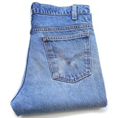画像1: 90s USA製 Levi'sリーバイス 517 デニムパンツ W33 L30★101 ブーツカット (1)