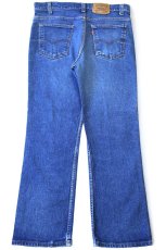 画像3: 90s USA製 Levi'sリーバイス 517 ストレッチ デニムパンツ W36 L30★83 ブーツカット (3)