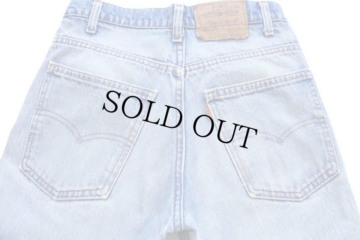 画像5: 80s USA製 Levi'sリーバイス 517 デニムパンツ ヒゲ W30 L32★100 ブーツカット (5)