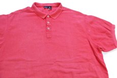 画像3: 90s patagoniaパタゴニア 無地 コットン ポロシャツ ピンク XXL★特大 (3)