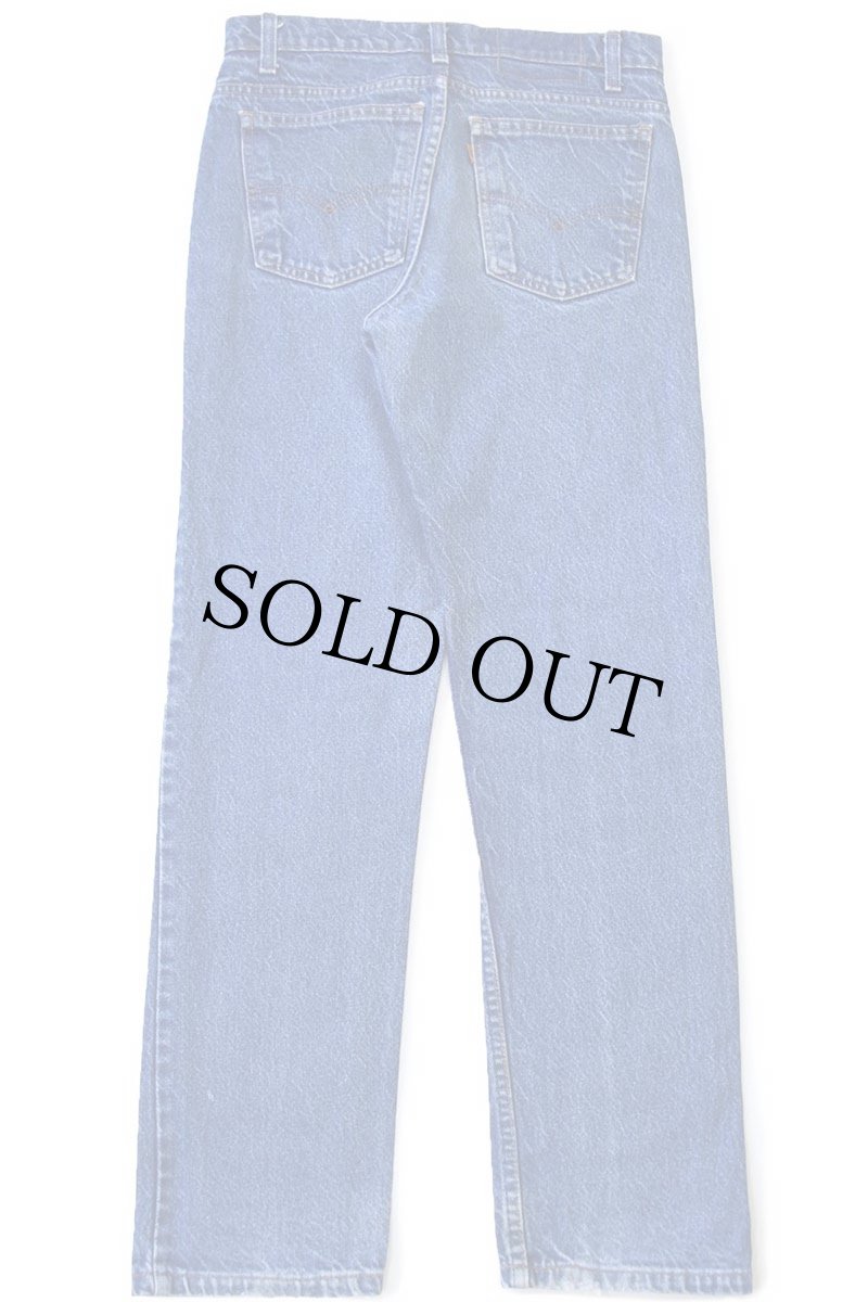 画像3: 80s USA製 Levi'sリーバイス 509 デニムパンツ W30★01 (3)