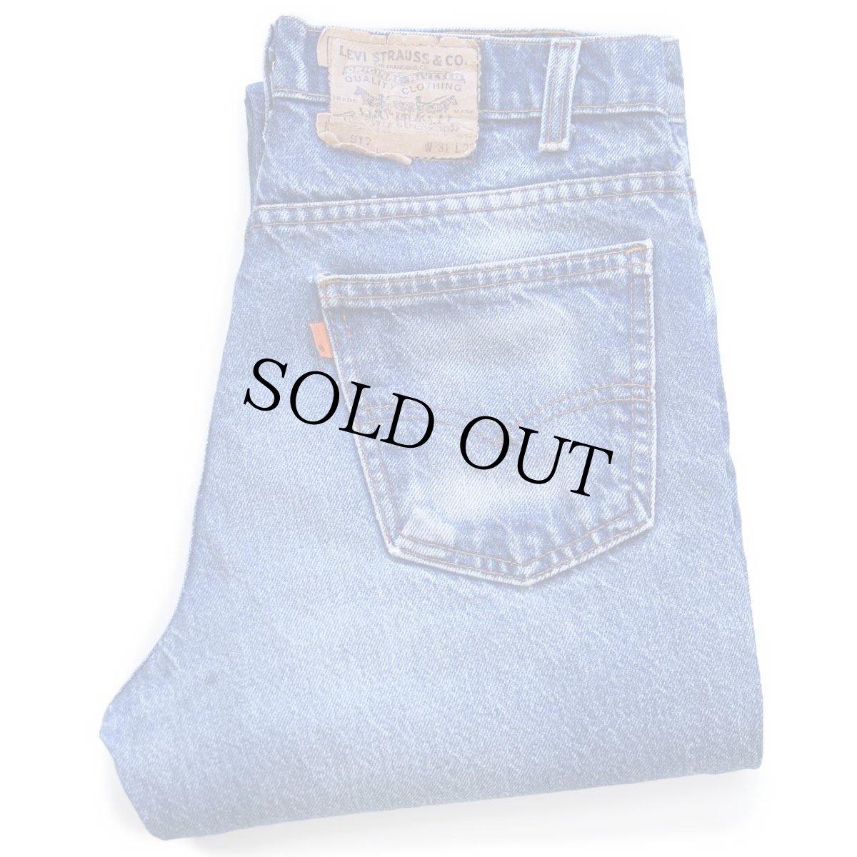 画像2: 80s USA製 Levi'sリーバイス 517 デニムパンツ ヒゲ W31★102 ブーツカット (2)