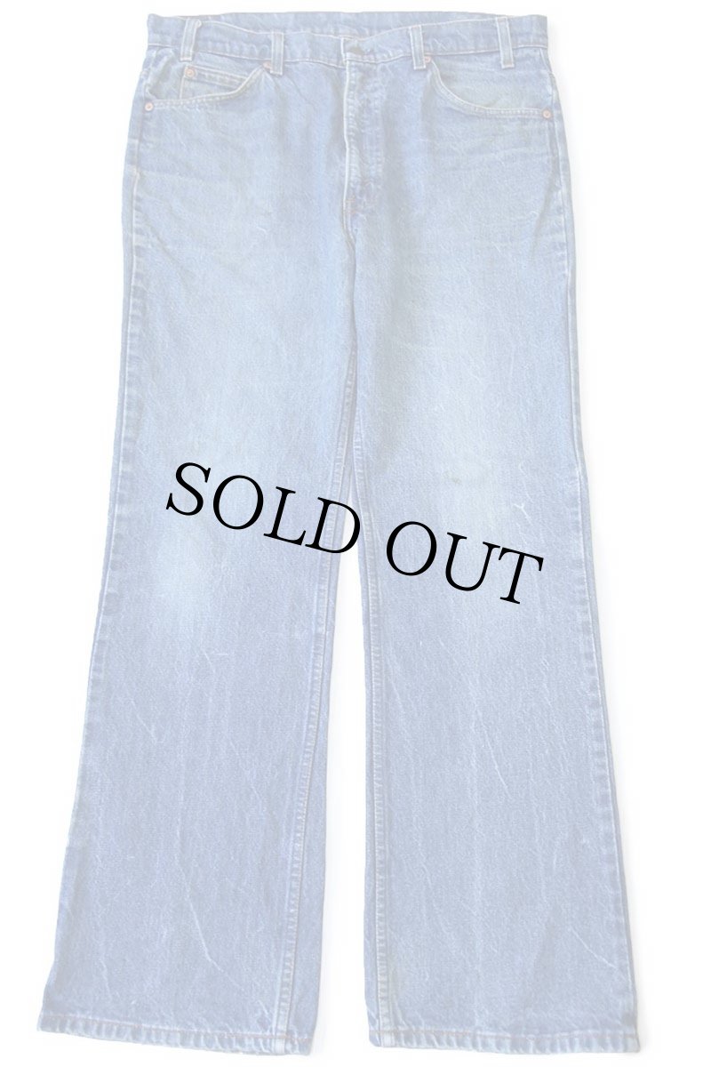 画像2: 80s USA製 Levi'sリーバイス 517 デニムパンツ W38 L32★104 ブーツカット (2)