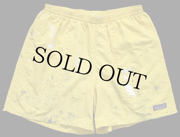 patagoniaパタゴニア BAGGIES SHORTS ペンキ飛び ナイロン バギーズ