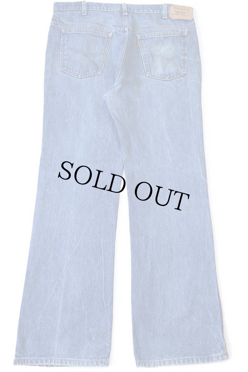 画像3: 80s USA製 Levi'sリーバイス 517 デニムパンツ W38 L32★104 ブーツカット (3)
