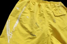 画像5: patagoniaパタゴニア BAGGIES SHORTS ペンキ飛び ナイロン バギーズショーツ イエロー M★ショートパンツ (5)