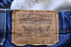 画像6: 80s USA製 Levi'sリーバイス 505 デニムパンツ W31 L32★167 (6)