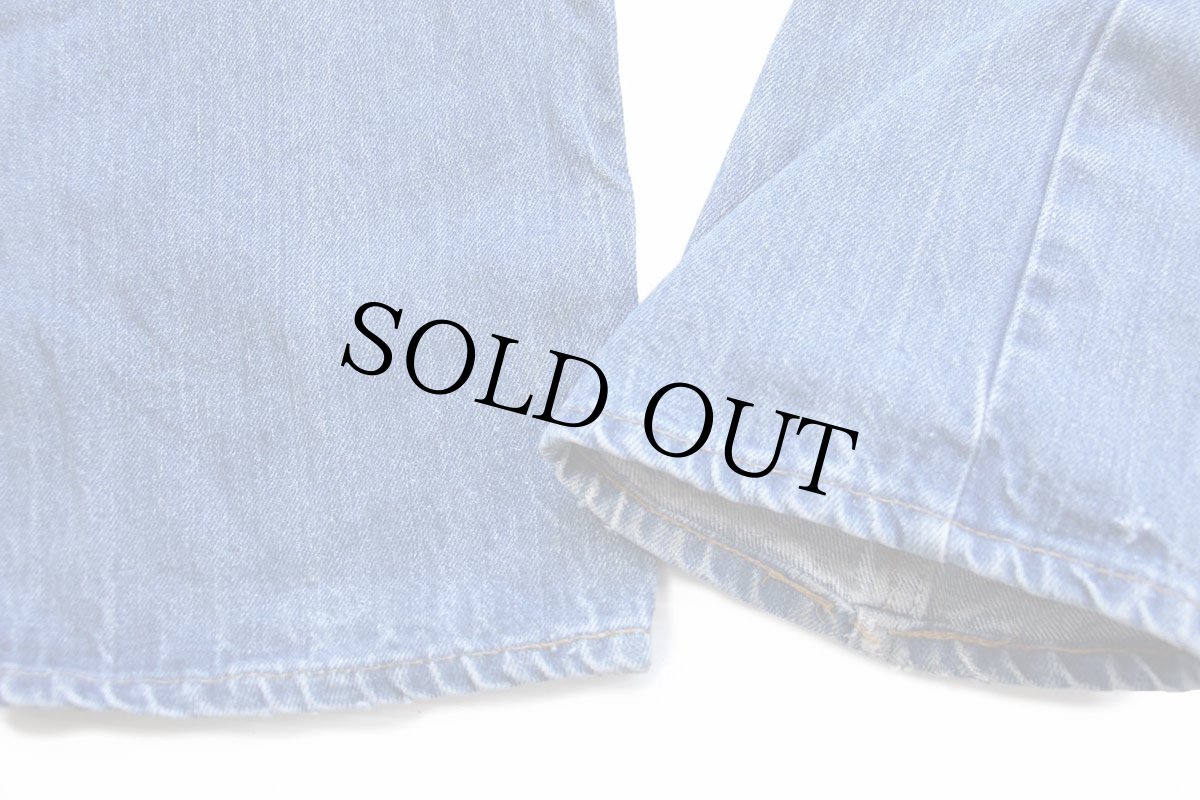 画像8: 80s USA製 Levi'sリーバイス 505 デニムパンツ W32★166 (8)