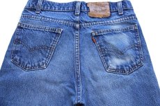 画像5: 80s USA製 Levi'sリーバイス 517 デニムパンツ ヒゲ W31★102 ブーツカット (5)
