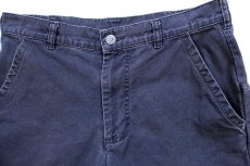 画像3: 00s patagoniaパタゴニア オーガニックコットン スタンドアップ ショーツ ネイビー フェード 30★ショートパンツ (3)