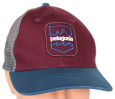 画像1: patagoniaパタゴニア Trucker Hat パッチ付き マルチカラー 切り替え オーガニックコットン メッシュキャップ (1)