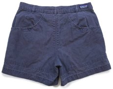 画像2: 00s patagoniaパタゴニア オーガニックコットン スタンドアップ ショーツ ネイビー フェード 30★ショートパンツ (2)
