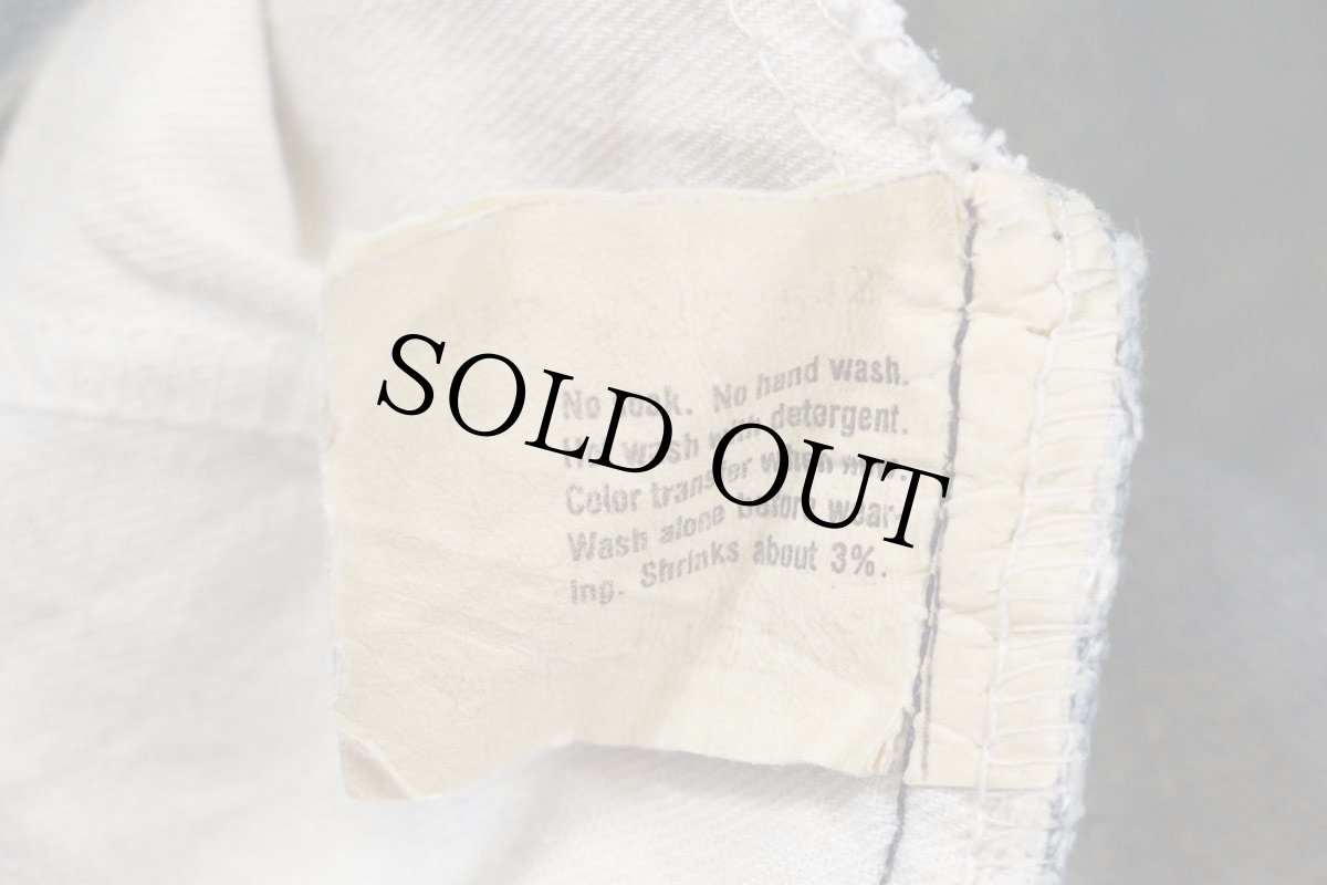 画像7: 80s USA製 Levi'sリーバイス 517 デニムパンツ ヒゲ W30 L32★100 ブーツカット (7)