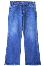 画像2: 90s USA製 Levi'sリーバイス 517 ストレッチ デニムパンツ W36 L30★83 ブーツカット (2)
