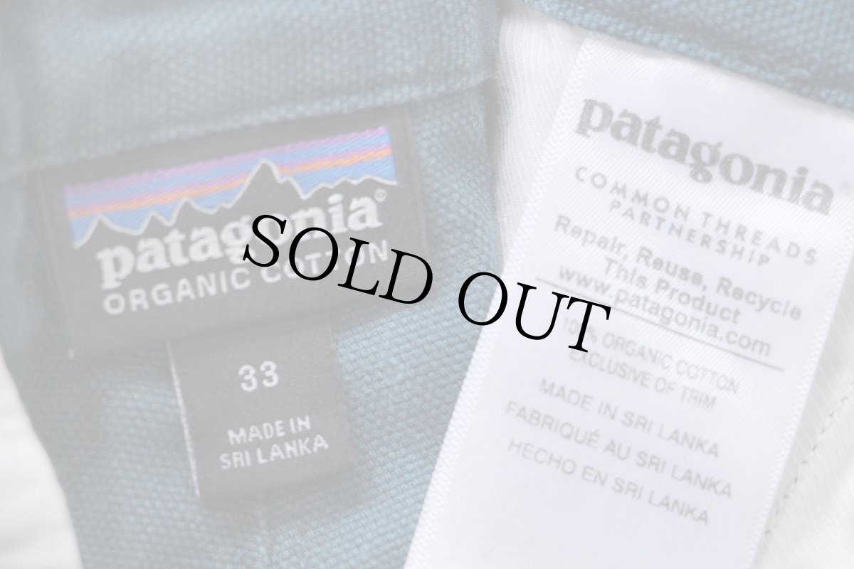 画像5: patagoniaパタゴニア オーガニックコットン スタンドアップ ショーツ 青緑 フェード 33★ショートパンツ (5)