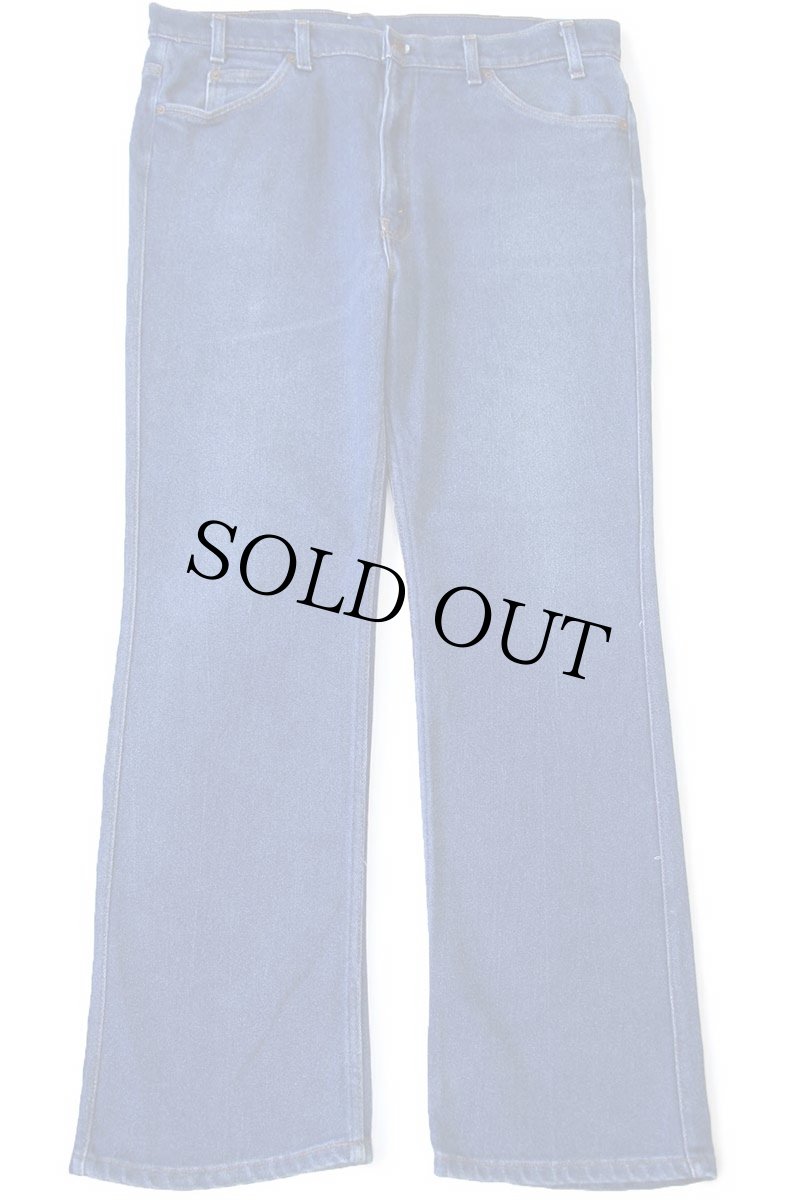 画像2: 80s USA製 Levi'sリーバイス 517 ストレッチ デニムパンツ W40 L32★106 ブーツカット (2)