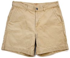 画像1: patagoniaパタゴニア オーガニックコットン スタンドアップ ショーツ PRTA 薄茶 33★ショートパンツ (1)