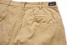 画像4: patagoniaパタゴニア オーガニックコットン スタンドアップ ショーツ PRTA 薄茶 33★ショートパンツ (4)