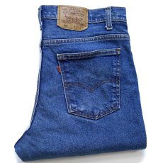 画像1: 90s USA製 Levi'sリーバイス 517 ストレッチ デニムパンツ W36 L30★83 ブーツカット (1)