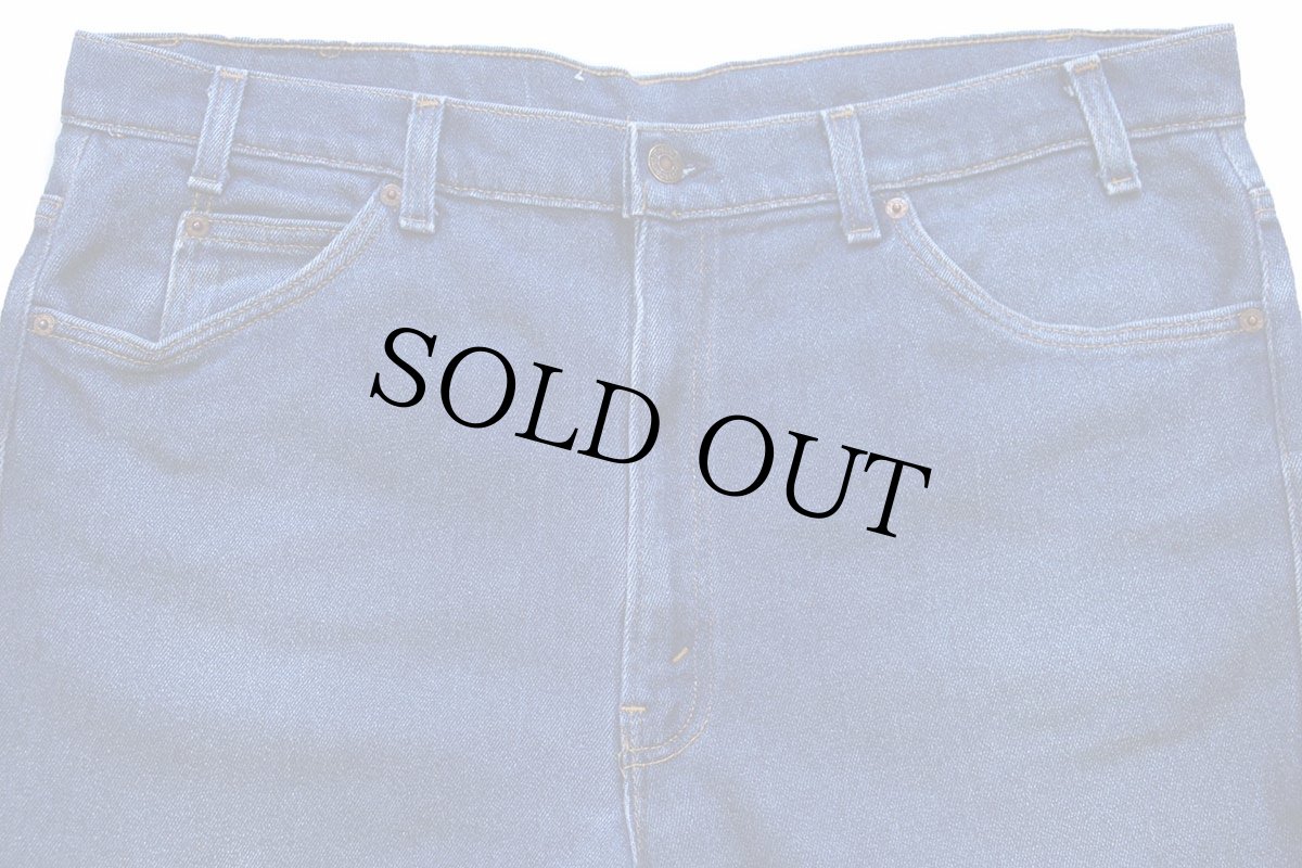 画像4: 80s USA製 Levi'sリーバイス 517 ストレッチ デニムパンツ W40 L32★106 ブーツカット (4)