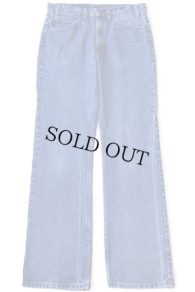 画像2: 80s USA製 Levi'sリーバイス 517 デニムパンツ W33★97 ブーツカット (2)