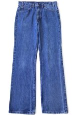 画像2: 80s USA製 Levi'sリーバイス 517 デニムパンツ W33★97 ブーツカット (2)