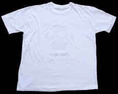 画像3: 90s USA製 ARTEX WHERE IN THE WORLD AM I ? DYESS AFB ABILENE, TEXAS タズマニアンデビル Tシャツ 白 L (3)