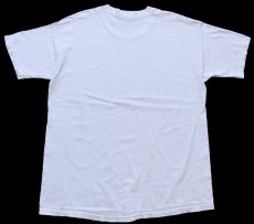 画像3: 00s AMERICAN EXPRESS アメリカン エキスプレス ロゴ コットンTシャツ 白 (3)