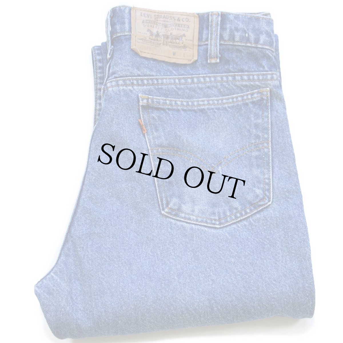 画像1: 80s USA製 Levi'sリーバイス 517 デニムパンツ W33★97 ブーツカット (1)