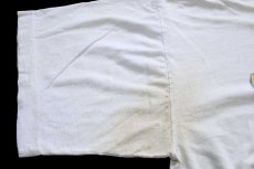 画像7: 90s DUDE with a TUDE タズマニアンデビル 染み込みプリント コットンTシャツ ボロ XL (7)