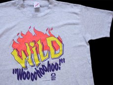 画像1: 90s USA製 WILD TACO BELL タコベル Tシャツ 杢ライトグレー XL (1)