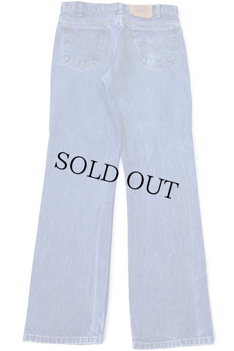 画像3: 80s USA製 Levi'sリーバイス 517 デニムパンツ W33★97 ブーツカット (3)