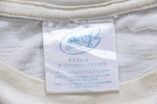 画像5: 90s DUDE with a TUDE タズマニアンデビル 染み込みプリント コットンTシャツ ボロ XL (5)