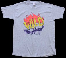 画像2: 90s USA製 WILD TACO BELL タコベル Tシャツ 杢ライトグレー XL (2)
