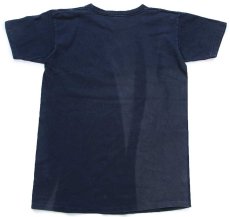 画像3: 90s USA製 Duck Head UNIVERSITY コットンTシャツ 濃紺 フェード (3)