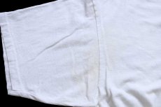 画像7: 90s Virtual Emporium, inc. ロゴ go back 矢印 両面プリント コットンTシャツ 白 L (7)