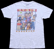 画像2: DRAGONBALL Z ドラゴンボールZ 孫悟空 孫悟飯 トランクス ベジータ ピッコロ キャラクター コットンTシャツ 白 M (2)