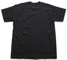 画像3: 90s USA製 EBONE 66 Standing Strong...Moving On アフリカ ラスタ Tシャツ 黒 L (3)