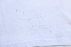 画像5: 90s USA製 NAVY USS ABRAHAM LINCOLN CVN 72 航空母艦 フォトプリント Tシャツ 白 L (5)