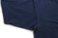 画像6: 90s USA製 Duck Head UNIVERSITY コットンTシャツ 濃紺 フェード (6)