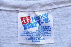画像5: 90s USA製 Hanes F-16 FIGHTING FALCON 戦闘機 コットンTシャツ 杢ライトグレー XL (5)