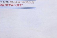 画像5: 90s The Beautiful BLACK WOMAN コットンTシャツ 白 XL (5)