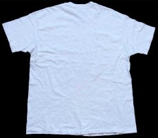 画像3: 90s USA製 Hanes F-16 FIGHTING FALCON 戦闘機 コットンTシャツ 杢ライトグレー XL (3)
