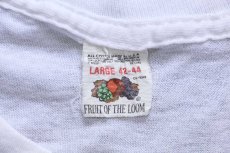画像5: 80s USA製 Martin Luther King キング牧師 ...to make his dream come true. コットンTシャツ 白 L (5)