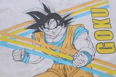 画像4: DRAGONBALL SUPER ドラゴンボール超 GOKU 孫悟空 コットンTシャツ 生成り XL (4)